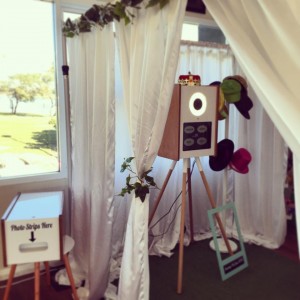 This gorgeous setup from ShareBooth perfectly suits the Retro Booth