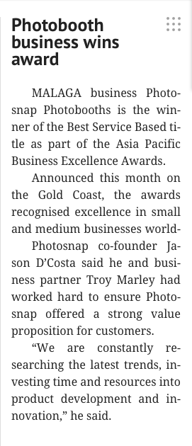 Photosnap Award Winner